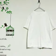 GUジーユー/ACTIVE Tシャツ 半袖 クルーネック 白 S