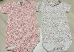 プチバトー　ロンパース　24m/86 2点セット