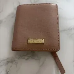 FURLA ピンク ミニ二つ折り財布