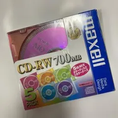 マクセルCD-RW700MB データ用