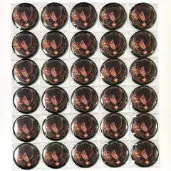 あくねこ 4周年 4th 箔押し 缶バッジ ユーハン 30個セット