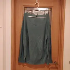 UNIQLO 長袖カットソー グリーン 3XL