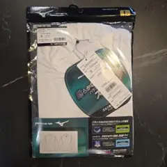 MIZUNO UVカットハイネックシャツ L ホワイト