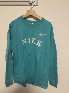 Nike ターコイズ ロングスリーブ Tシャツ