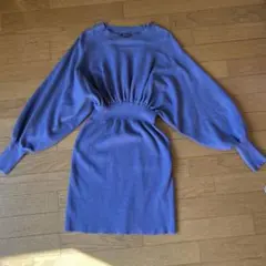 One Way ニットミニワンピ