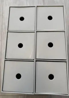 無印良小物収納ボックス3段 2個セット