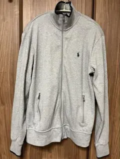 ポロラルフローレン ドライバーズニット ポニー刺繍 ジップアップ 長袖