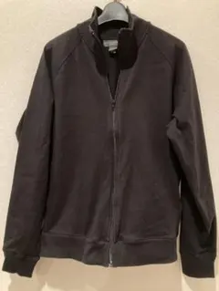美品バナナリパブリック　ジップアップブルゾン　ストレッチコットン　黒　Mサイズ