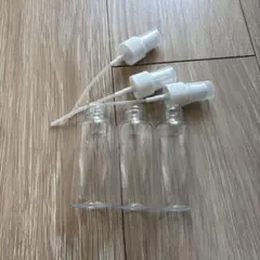 スプレーボトル 50ml 3本セット 透明