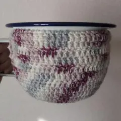 ハンドメイド　ホーローおまる カバー