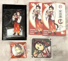 鬼滅の刃 干支 午年 アクスタ 缶バッジ ポスカ コースター 竈門炭治郎