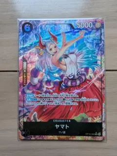 ワンピースカード ヤマトSRパラレル 決戦の刻 - メルカリ