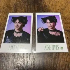 【超特急】タクヤ NINE LIVES ミニフォト 2枚セット