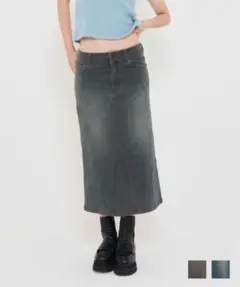 tina:jojun デニムタイトスカート