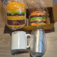 マクドナルド ハンバーガー型グッズ他 4点セットのサムネイル