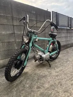 カスタムカブ　カスタムバイク　bmx風フレーム　スーパーカブ　モンキー