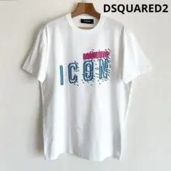 名作8万DSQUARED2グラフィティーロゴオーバーサイズTシャツS - メルカリ