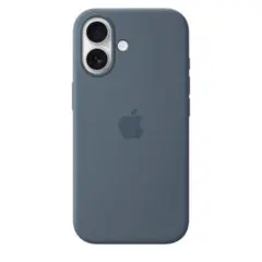 MagSafe対応 iPhone 17 シリコンケース アンカーブルー