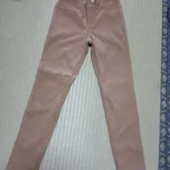 GU ベージュ ロングパンツ