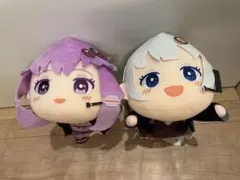 値下げ中』結月ゆかり ＆ 紲星あかり くてんこBIGぬいぐるみ 全2種