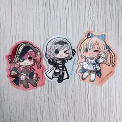 ホロライブシティ　ダイカットステッカー　3期生