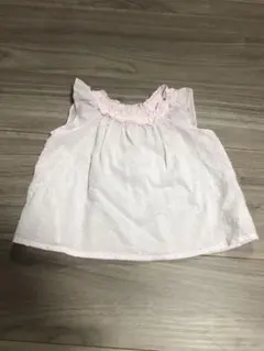 Bonpoint ボンポワン　12m ブラウス ピンク　80 チュニック　ワンピ