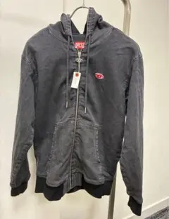 DIESEL D-GIR-NE デニム ジップ パーカー フード付き 正規品