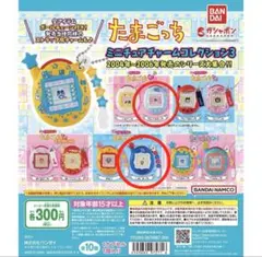 たまごっち ミニチュアチャームコレクション3 やんぐみみっち しましまっち 新品