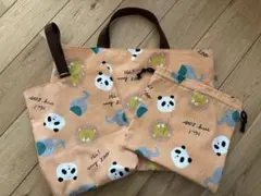 レッスンバッグ・シューズバッグ・巾着　入園入学セット