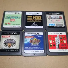ニンテンドーDSソフト6本まとめ売りセット