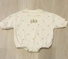 GAP ホワイトロンパース 3-6ヶ月