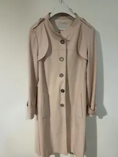 CELINE ピンクベージュ トレンチコート サイズ38