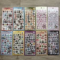 ボンボンドロップシール　和柄　まとめ売り