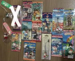 ハローキティ ご当地限定ストラップ 大量セットX39 - メルカリ