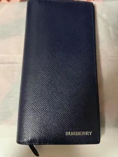Burberry 長財布　ブルー