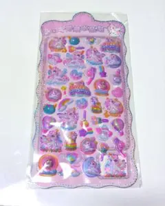 ユニコーン　シール　立体