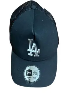 NEW ERA LA Dodgers メッシュキャップ ブラック