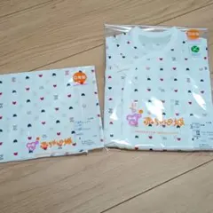 赤ちゃんの城　コンビ肌着　ガーゼハンカチ　セット