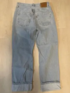 Levi's 501 90s ストレートデニム ライトブルー