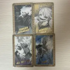 僕のヒーローアカデミア 原画展 箔押しクリアカード