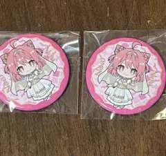 プロセカ サンリオ コラボ 桃井 愛莉 マイメロディ グリッター缶バッジ
