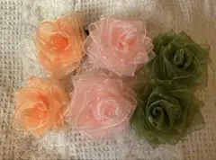 髪飾り 花 ヘアピン ヘアクリップ 6個セット 卒業式 入学式