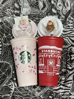 SAKURA2026リユーザブルカップ 473ml ベアリスタ キャップ