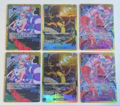 ワンピースカード　シークレット6枚セット