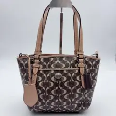 COACH コーチ シグネチャー ミニトートバッグ ハンドバッグ