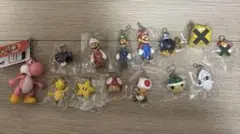 スーパーマリオ キーホルダー　マスコットフィギュア　12個まとめ売り