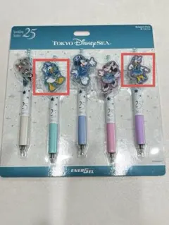 【新品】Tokyo DisneySea 25周年 ボールペン ドナルド、デイジーのサムネイル