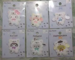 サンリオ パイル ワッペン セリア