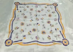 PIERRE BALMAIN ハンカチ ホワイト 花柄のサムネイル