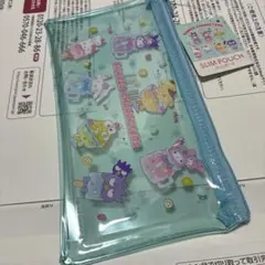 サンリオキャラクターズ スリムポーチ ブルー